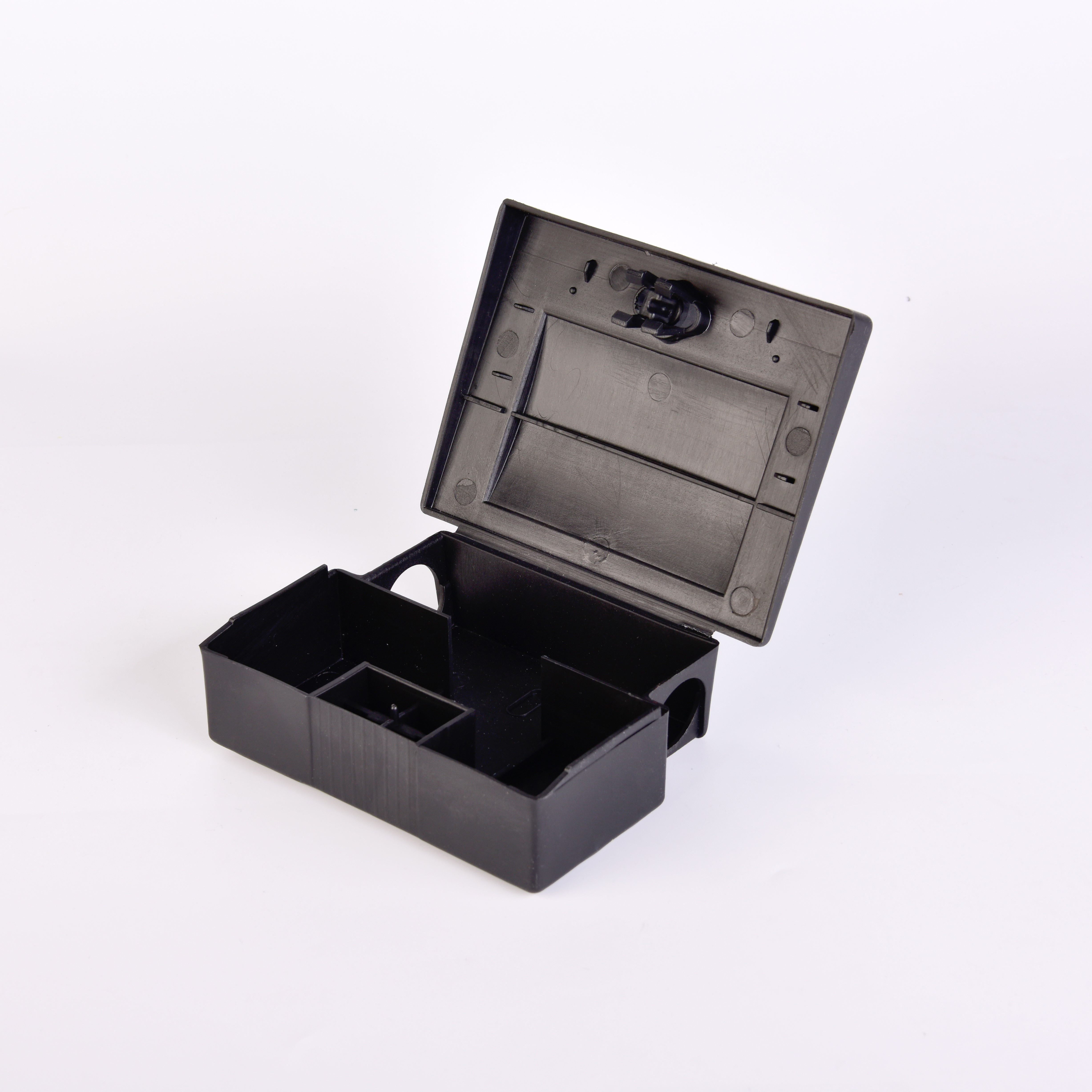 Farm Regular Rat Mouse Mice Trap Box Hard Durable Black Plastic Bait Station Pest Control