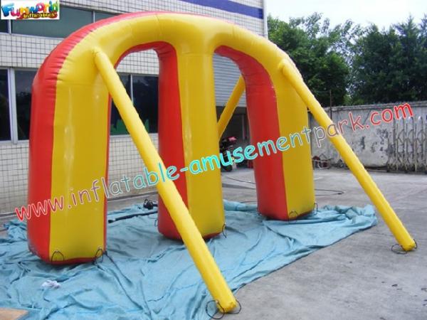 Colorful Commercial Grade 0.6mm or 0.9mm PVC Tarpaulin Inflatable Paintball