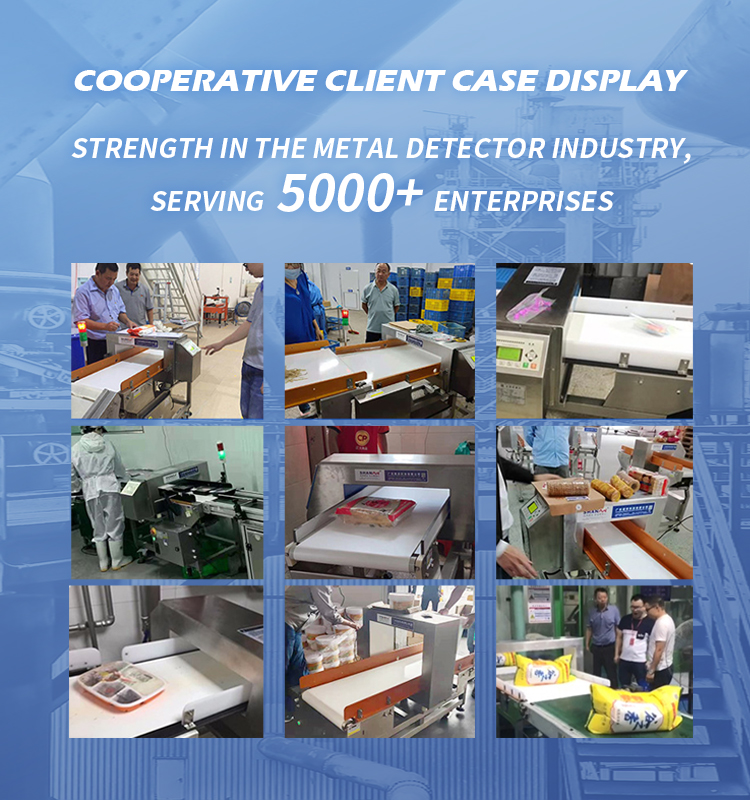 Factory Seal High Sensitivity Conveyor Belt Metal Detector For Food Customizable Oem
