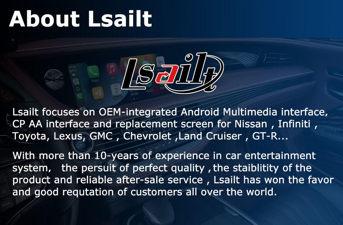 Lsailt CarPlay Android Multimedia Video Interface for Lexus RX RX450H RX300H RX350 Included Android Auto, YouTube