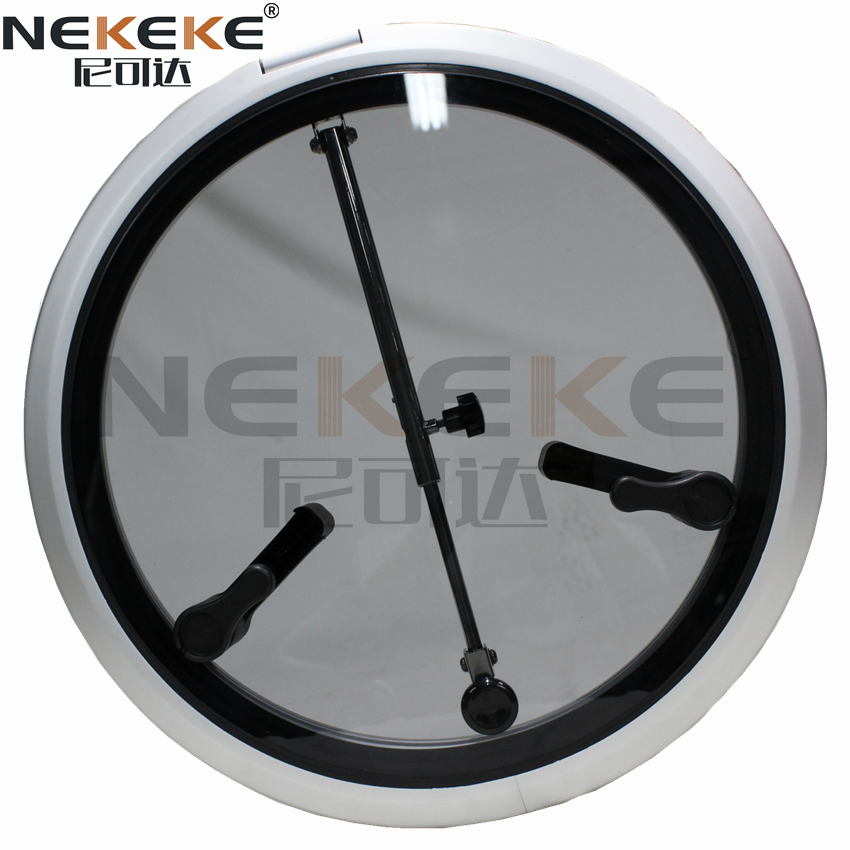 Aluminum Alloy Round Boat Skylight Hatch Yacht RV Caravan Window