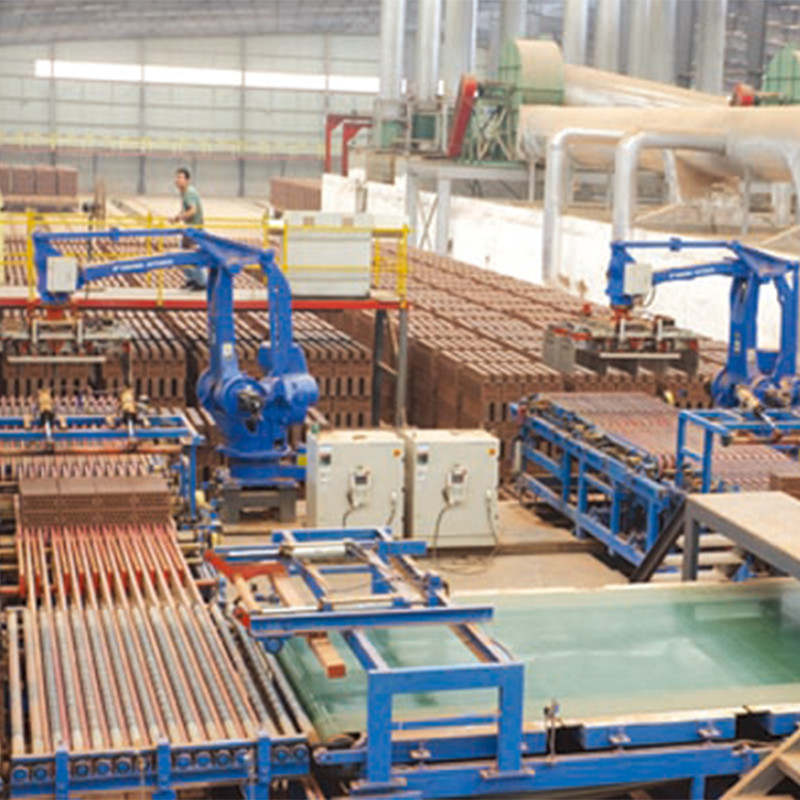 Robot Brick Setting Machine Automatic Brick Making Machine 30000 Bricks/H