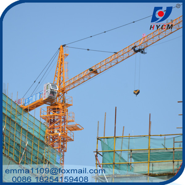Best New QTZ5612 Tower Crane Quotation 6tons Max.Load Capacity cẩu tháp