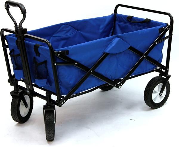260KGS Capacity Collapsible Garden Cart Wagon for Outdoor Adventures Camping and