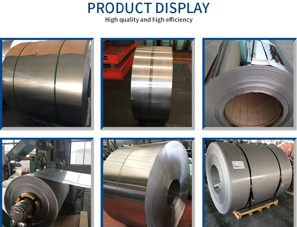 RAL Color Cold Rolled 430 2b Stainless Steel Coil 500mm To 13000mm Length