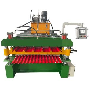 380v 50-60hz Roof Tile Roof Sheet Double Layer Roll Forming Machine
