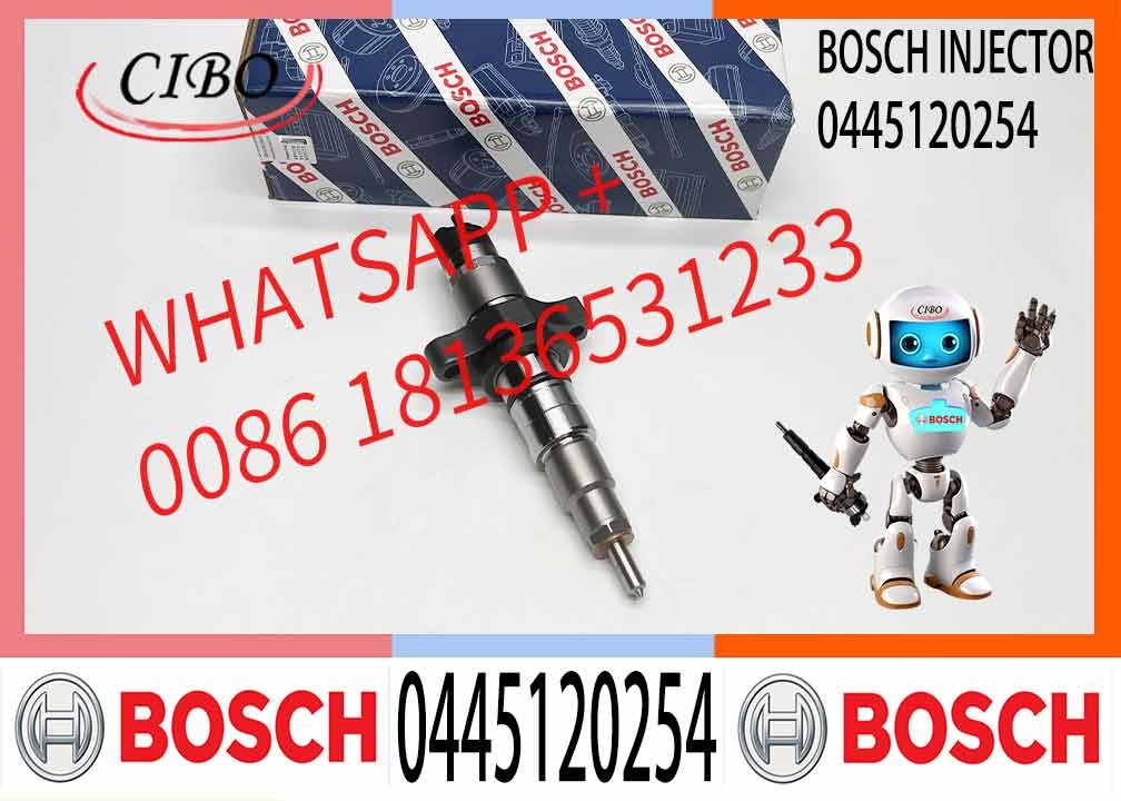High Performance Diesel Engine Common Rail Fuel Injector 5263317 0445120254
