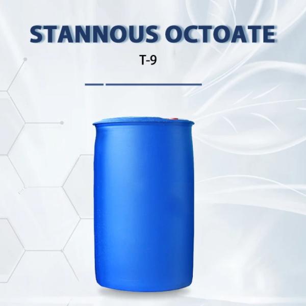 Polymeric Stannous Octoate Catalyst T9 CAS 301-10-0 for Light Yellow Silicone