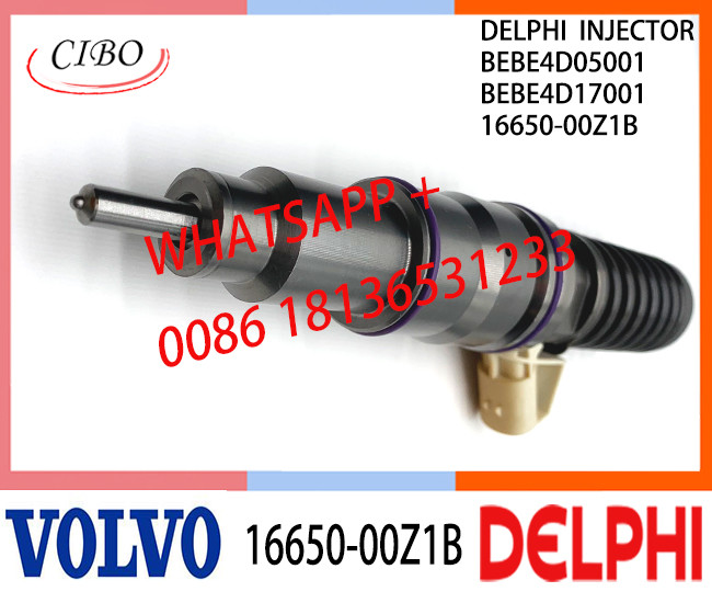 16650-00Z1B BEBE4D17001 Fuel engine Diesel Injector 16650-00Z1B BEBE4D05001 BEBE4D17001 E3 for NISSAN 12 LITRE