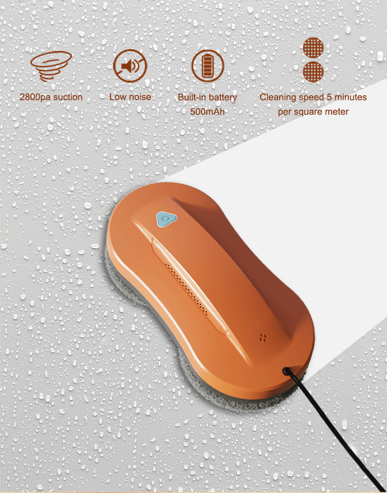 Remote Control APP Window Cleaner for Intelligent Cleaning on Windows/Tiles/Glass Door