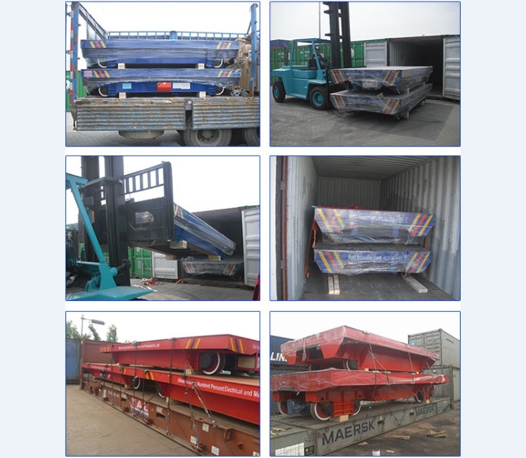 busbar power steel pipe handle trolley for steel and iron factory