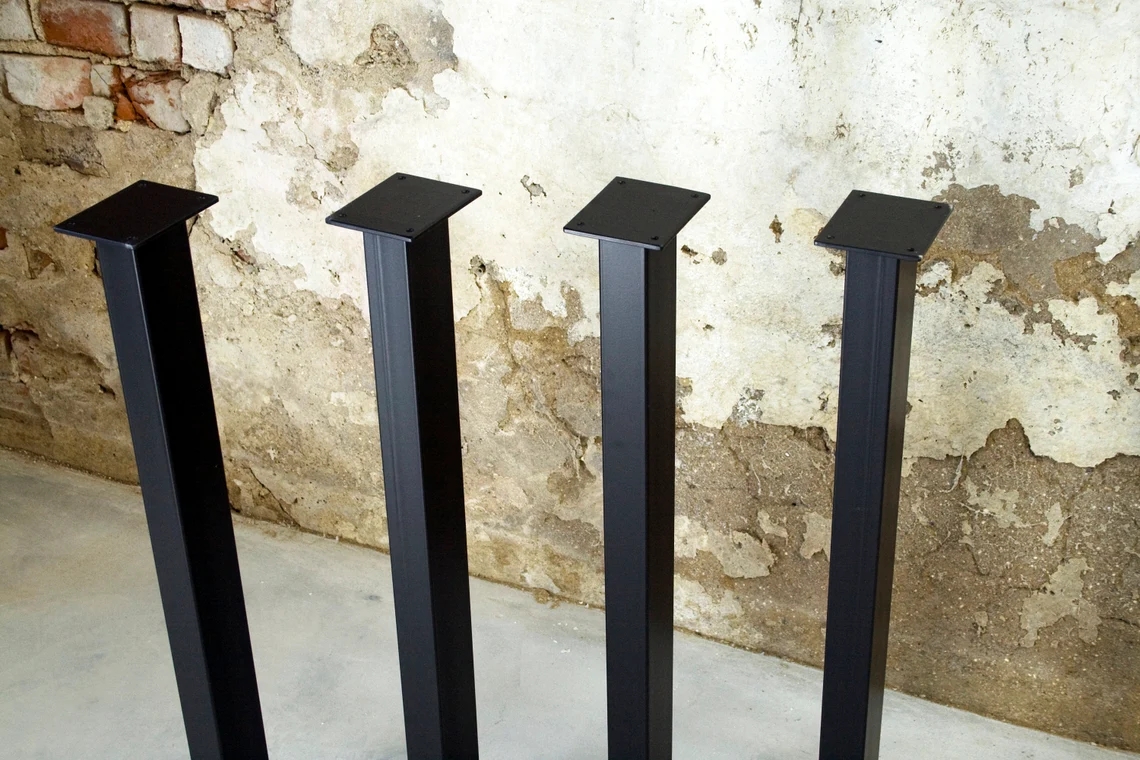 Structure Turning Metal Table Legs Furniture Legs Steel Work Surface Dining Table Base