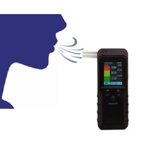  WIFI Ethernet ABS Material Digital Alcohol Tester 50000 Capacity Manufactures