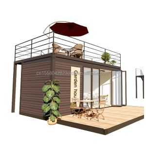 China Modern Design 20 Foot Extendable Container House Flat Pack Steel Frame Modular Home Prefab Sandwich Panel Shipping on sale