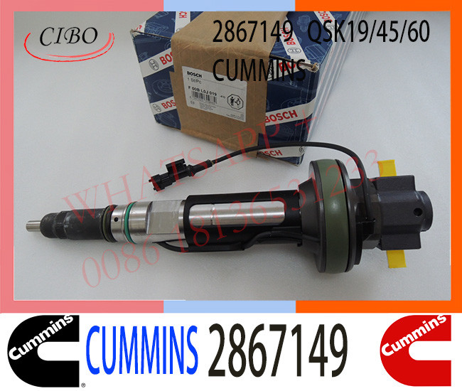 QSK19 CM850 QSK60 Neutral common rail fuel injector Y431K05420 F00BL0J019 2867149 2882079 4964170 4918073 4955524 49641