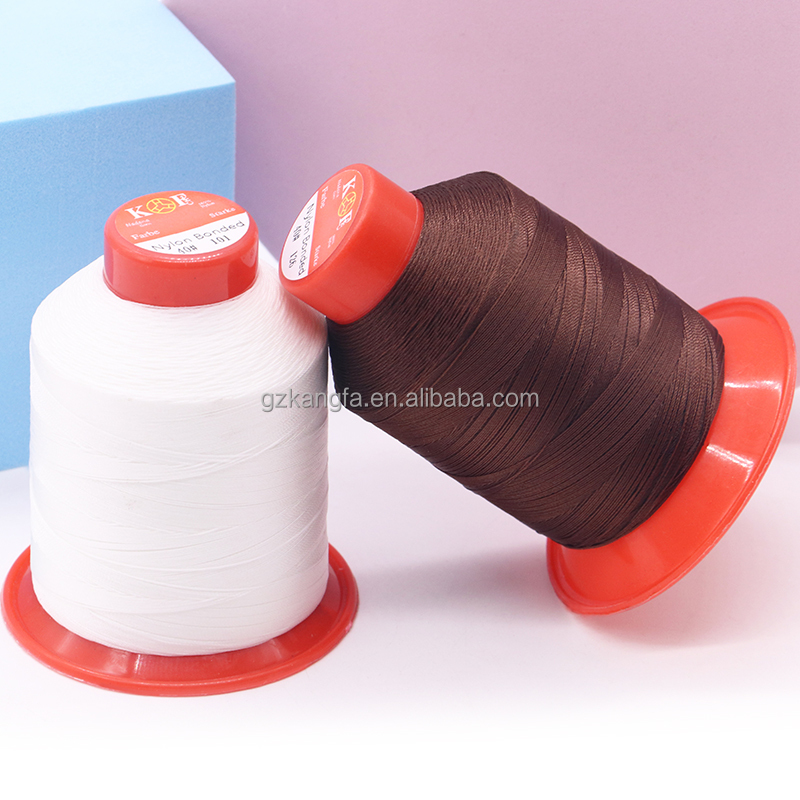 Polyester 210d Bonded Thread for Leather Sewing 120g/cone Support 7 Days Sample Order