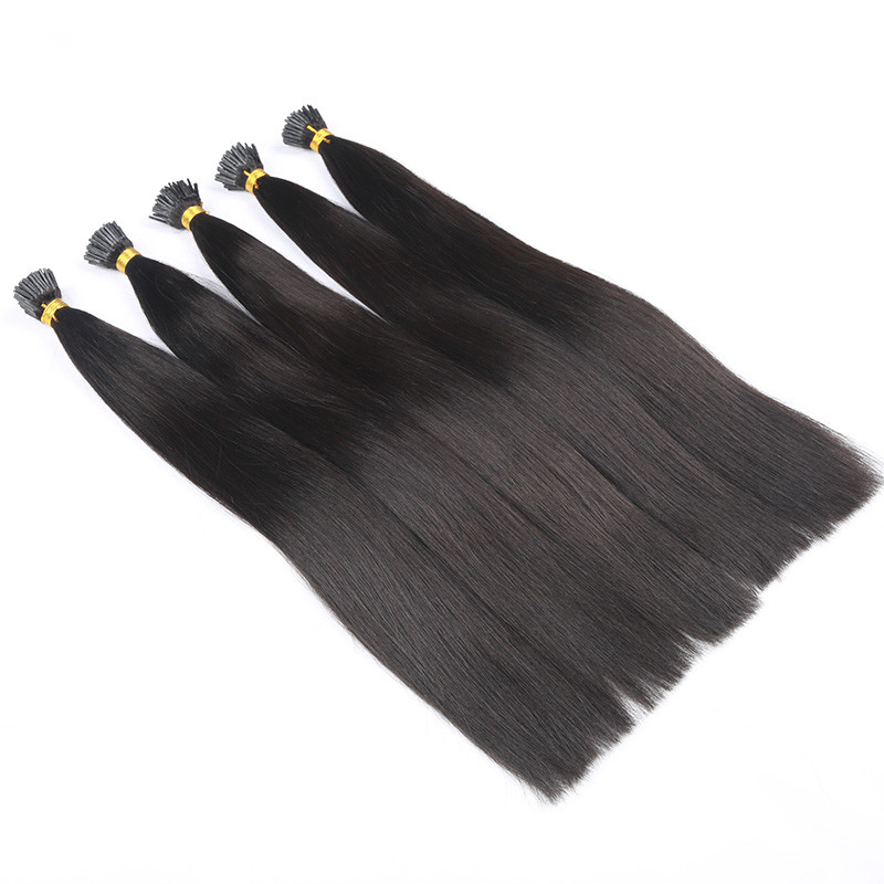 indian durable remy human hair 0.8g 1g tangle free Italian Keratin Flat Tip Hair Extension