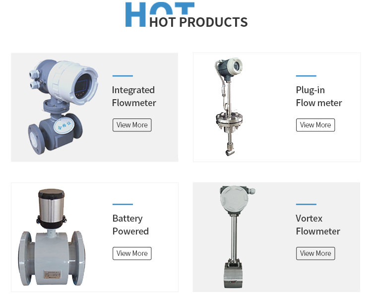 IP65 Ultrasonic Liquid Turbine Flow Meter Small signal excision function