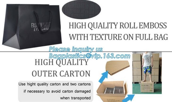 Customized Red Printed Kraft Paper Shopping Bag with Ribbon Handles and Bowknot,Kraft Paper Shopping Bag with Kinds off