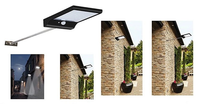 Aluminum Body Waterproof LED Street Lights For Outdoor Garden Landscape