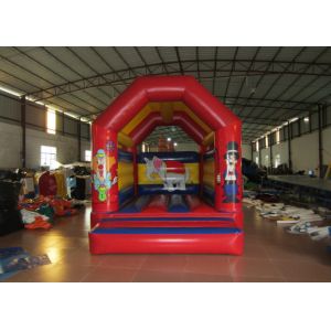 Clown circus themed inflatable bouncer elephant inflatable bouncer jumping
