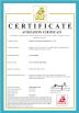 Ningbo Diya Industrial Equipment Co., Ltd. Certifications