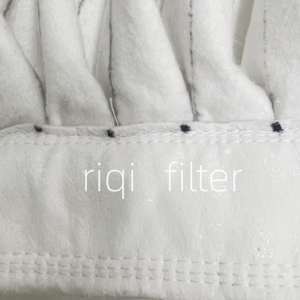 Synthetic Frameless Pocket Filter Dust Collector Bags 1.5mm To 2.2 Mm
