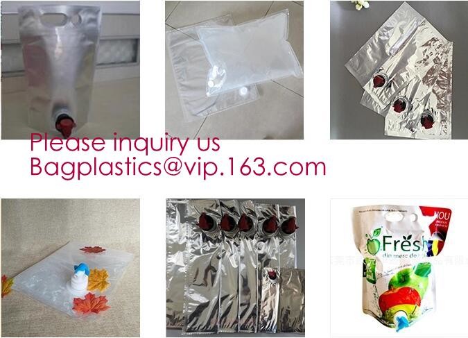 multi-purpose carrying case,wine bag,liquid packing with vitop spout,5L/10L/20L packaging wine bag bib in box wine dispe