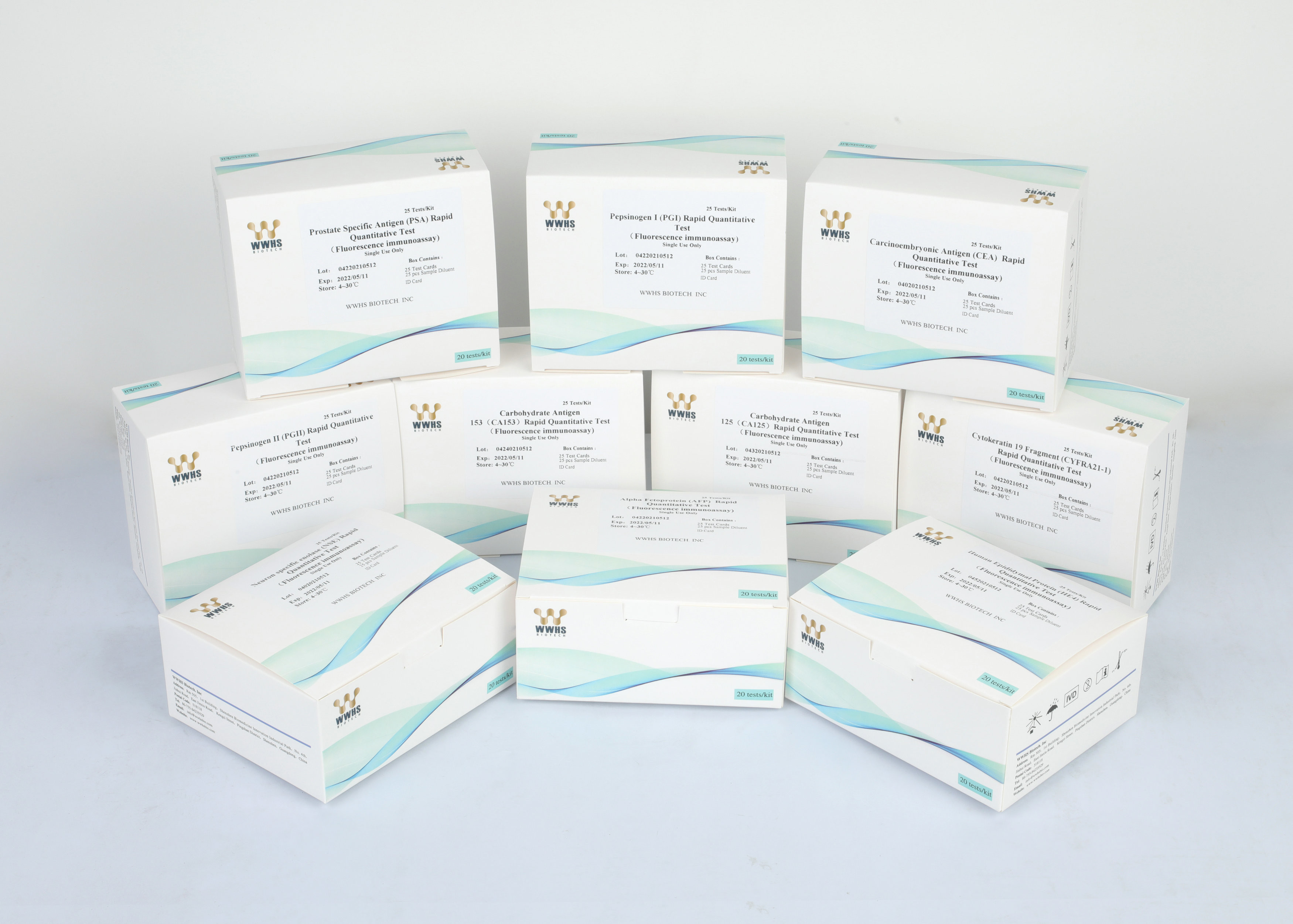Fluorescent Immunoassay POCT Test Kit IL-6 High Sensitivity 12 Months Warranty