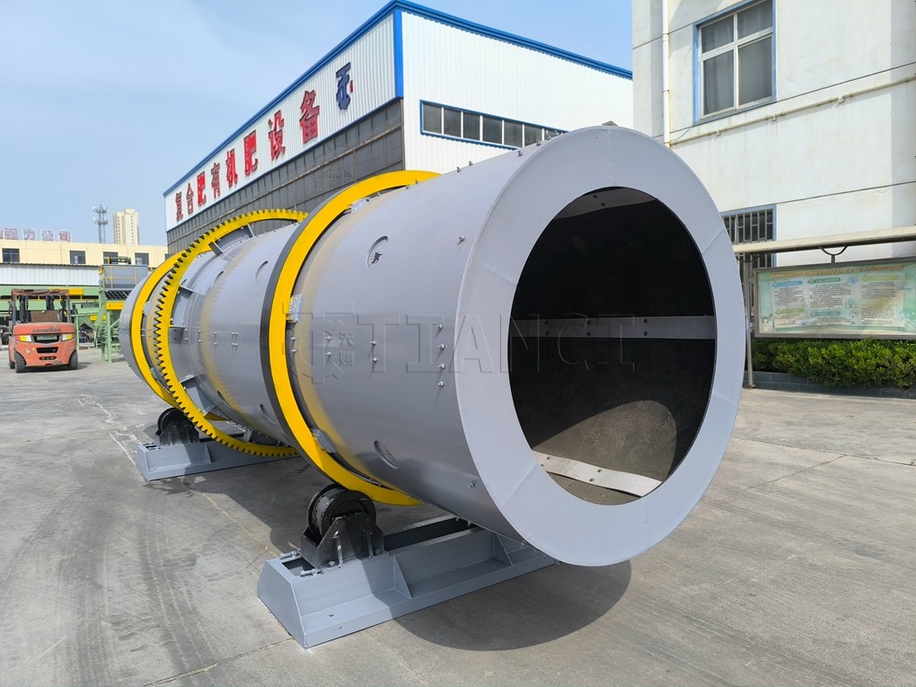 Factory direct sales npk fertilizer making machine compound fertilizer drum granulator