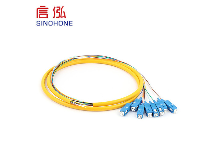 Single Mode SC Fiber Optic Pigtail Fiber Optic Patch Cord Subscriber Connector