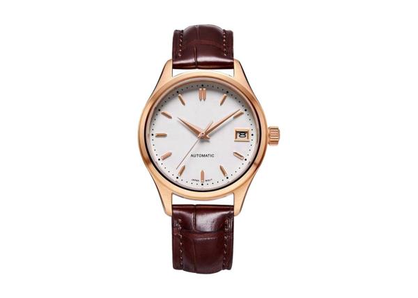 Automatic Stainless Steel Watch Three Hand Antique Custom 9015 Movt Sapphire