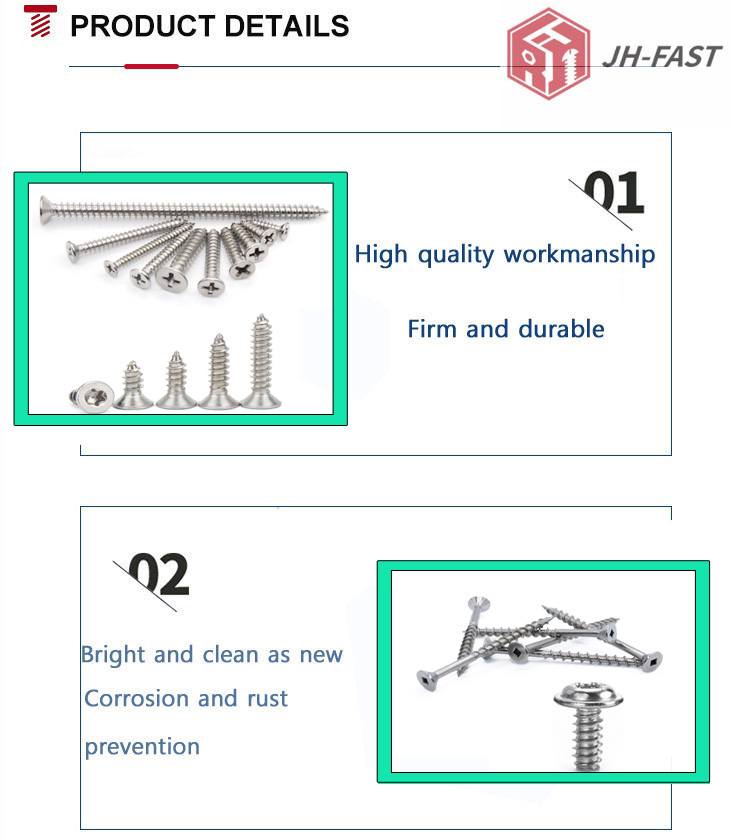 Metric Measurement System Self Tapping Screw with Black Zinc Finish Shipping 7-30 Days