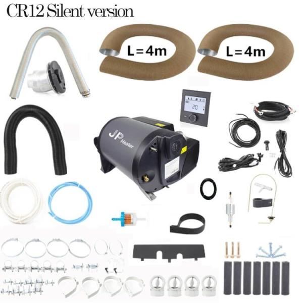 220V Bluetooth Operation JP Full Silent Heater 4KW Diesel DC12V Hot Air and