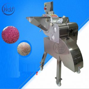 HDF Fast Tomato Onion Dicing Multifunction Vegetable Cutting Machine 1000KG/H