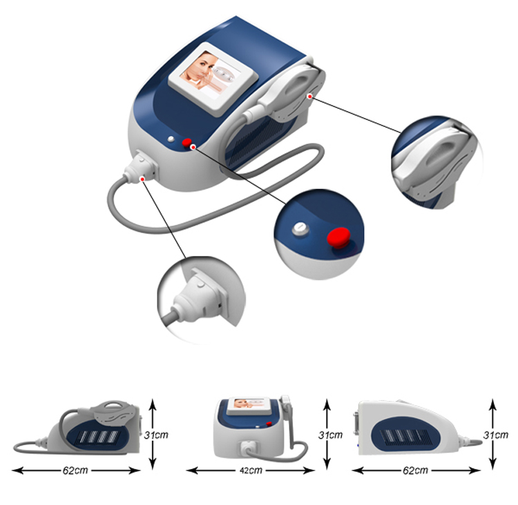 Multifunction system Shr Elight beauty equipment portable hair removal ipl rf