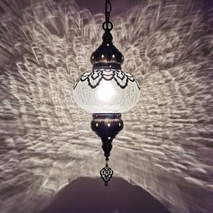 Newest style Turkish ethnic customs handmade Mosaic lamp romantic cafe