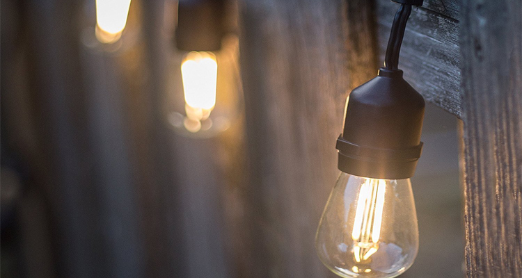 IP65 15M 15Bulbs LED S14 String Lights E27 LED Retro Edison Filament Bulb Outdoor Garden Patio Holiday Wedding Light String