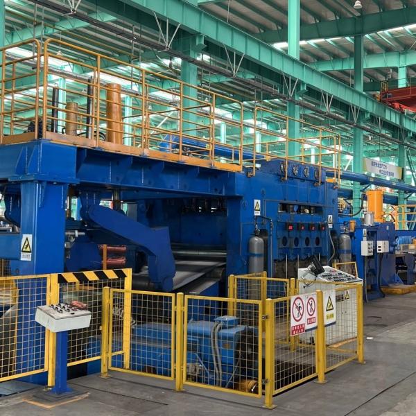 Metal Coil Cut Steel Sheet Machine Coil Leveling Slitting Line Cutting Speed 15