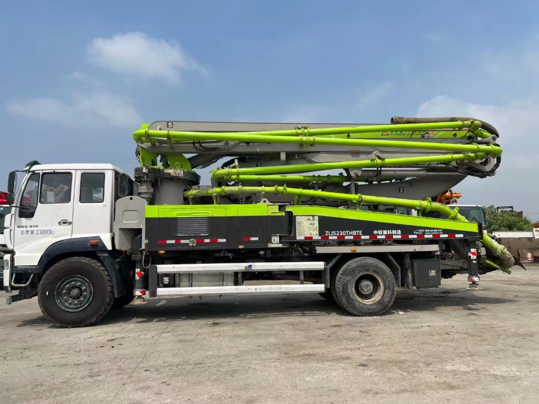 2020 Zoomlion 38m Concrete Pump Truck Heavy Equipment Truck Mounted Pump Construction Machinery