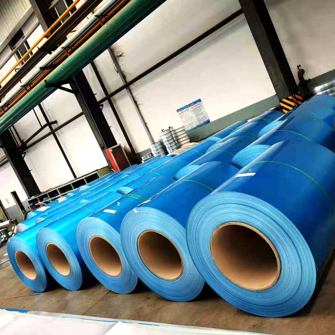 Galvanized Coated PPGI PPGL Pre Painted Steel Sheet Coils Customized