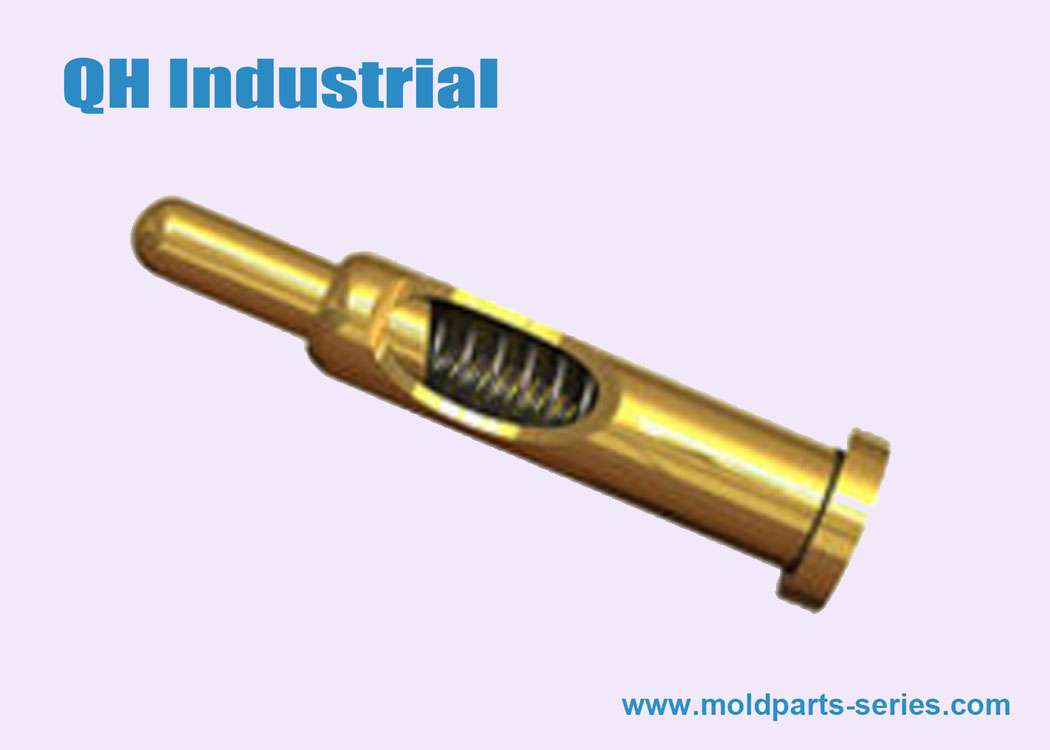 Pogo Pin,Spring-loaded Pin,,Test Probe Pin.Gold-Plated Solder Pin or PCB Test Pin Factory from Shenzhen, China