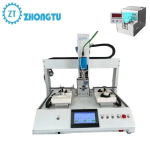 Adhesive-Type Single-head Double-platform Screw Machine With Precise Screw