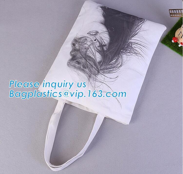 100% recycled organic cotton canvas calico drawstring bag with printing,custom print canvas cloth tote bags with printed