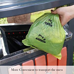 Easy to handle dog's poop