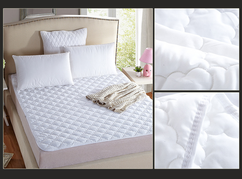 Quantity 3 pcs Custom Design Protector Mattress Thick Soft Cotton Pad For Bed Cover Set