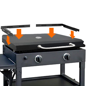 Magnetic Wind Guards for Blackstone 28" 36" Griddle Wind Screen BBQ Griddle Accessories