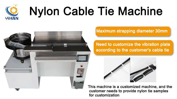 Online Support Auto Adjustable Zip Ties Durable Self-locking Nylon Zip Cable Ties Machine