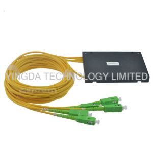 multi / Single mode Fiber Optic Plc Splitter Abs Module 2mm g657a For Gpon Ftth