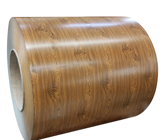 Grade 50 HDP 0.60mm Walnut Painted Galvalume Steel Coil